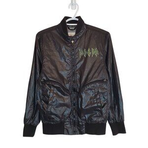Vintage y2k Diesel Ind. Iron Maiden font jacket black fits size XS/S
